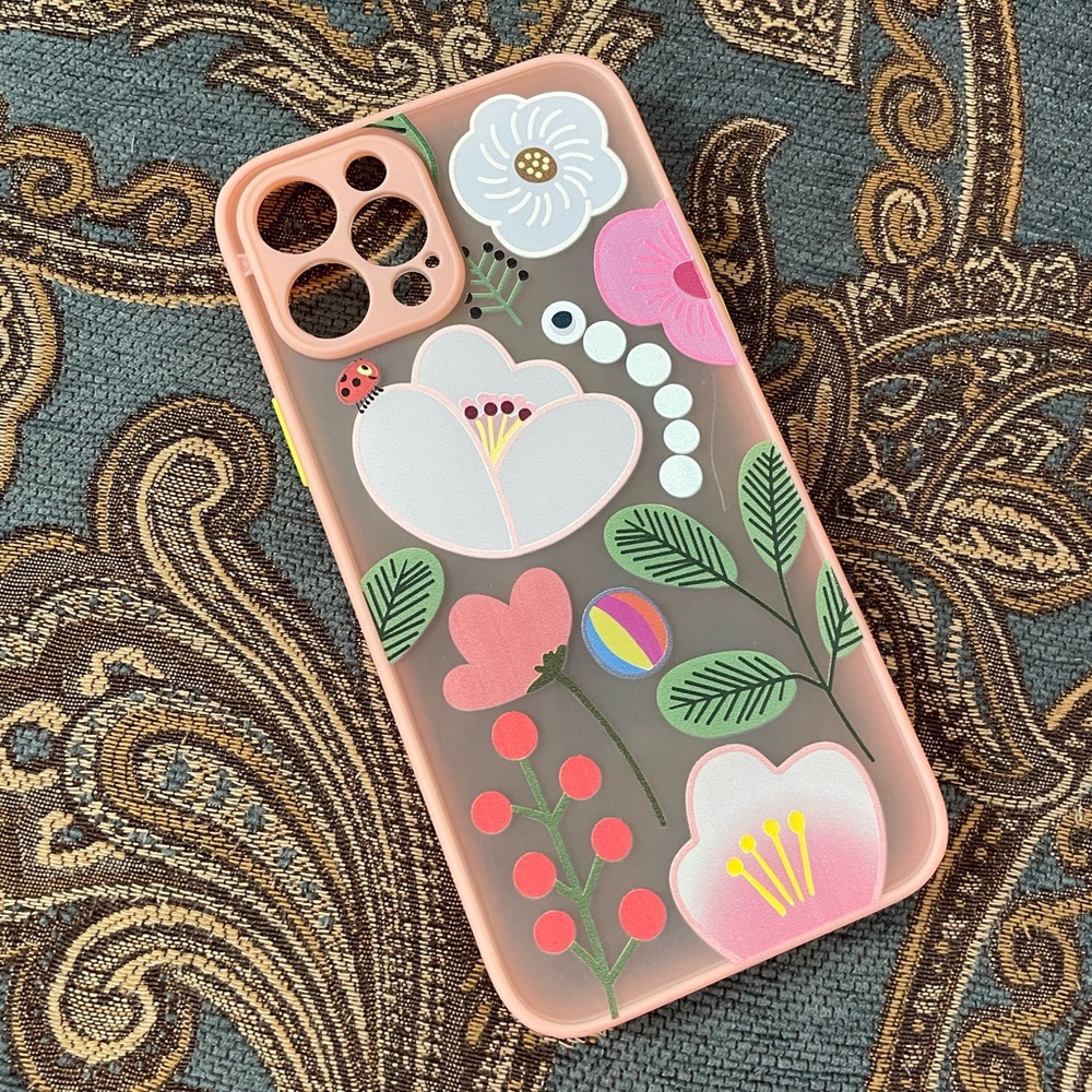 🌸 3/$20 iPhone 12 Pro, 12 Pro Max Case Flora